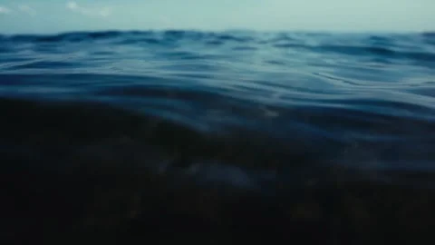 Slowmotion water surface Stock Footage 241557726