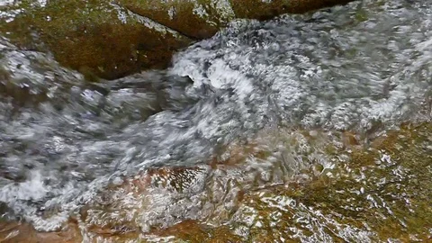 Slowmotion water surface movement. Stock Footage 78734467