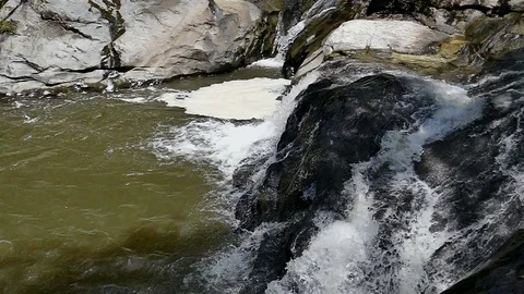 Slowmotion water surface movement. Stock Footage 78735308