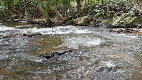 Slowmotion water surface movement. Stock Footage 78735894