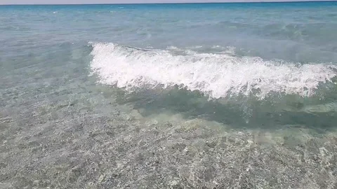 Slowmotion Wave Stock Footage 128307168