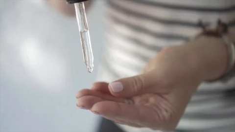 SlowMotionSerum Stock Footage 120855920