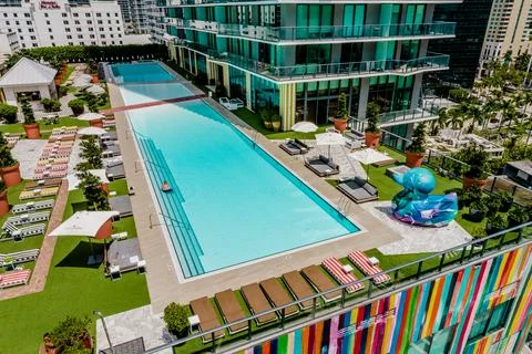 SLS Brickell Stock Photos