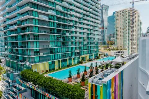 SLS Brickell Stock Photos