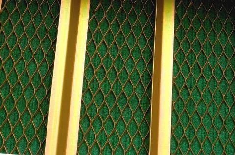 Sluice box for gold digger Stock Photos