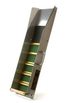 Sluice box for gold digger Stock Photos