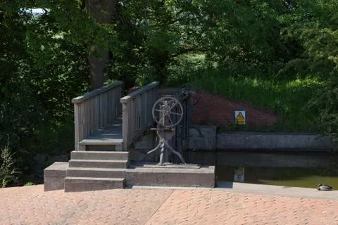 Sluice Gates Foto stock