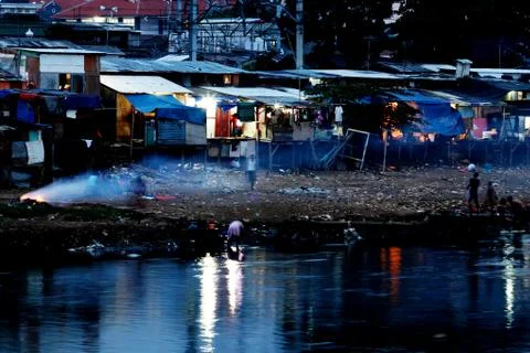 Slum Area Stock Photos