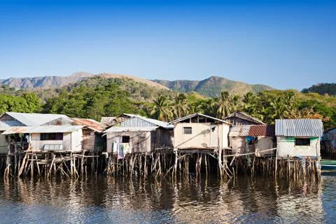 Slum Foto stock