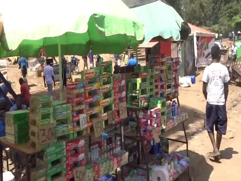 Slum Roads Video stock 102049513