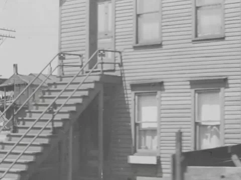 Slum - tracking shot Stock Footage 158248117