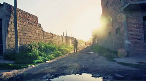 Slums Argentina Stock-Footage 34193175