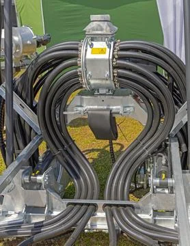 Slurry Applicator Machine Attachement Stock Photos