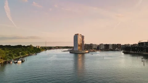 Sluseholmen, Copenhagen 動画素材 254437904