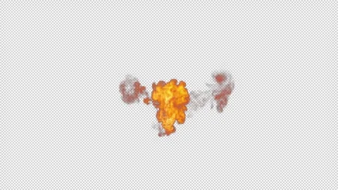 Explosion Transparent Background Stock Footage ~ Royalty Free Stock ...