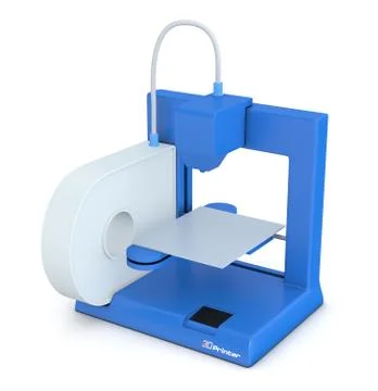 Small 3d printer Stock Illustration