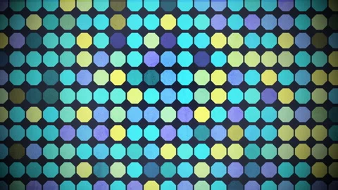 Small abstract colorful geometric dots pattern Stock Footage 166894568