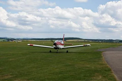 Small aeroplane Stock Photos