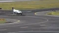 Small Aircraft Taxis on Runway HD Footage