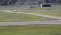 Small Aircraft Taxis on Runway HD Footage