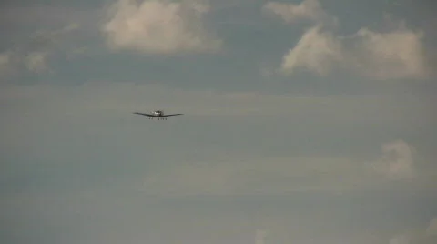 Small airplane Stock Footage 156557