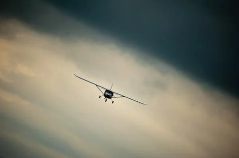 Small airplane Foto stock