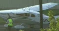 Small Airplane Taxis HD Footage
