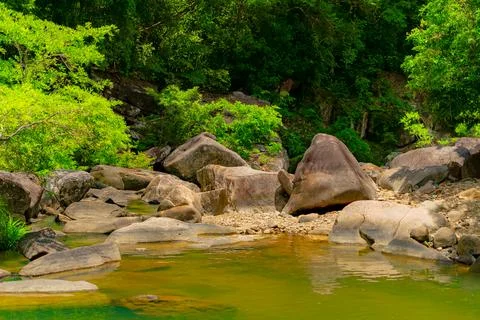 Small alpine lakes. Foto stock