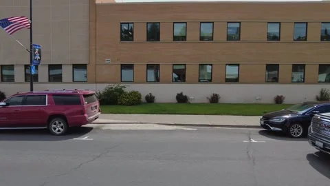 Small American town Stock Footage 247232882