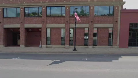 Small American town Stock Footage 247232900