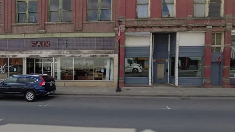 Small American town Stock Footage 247232917