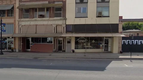 Small American town Stock Footage 247232925