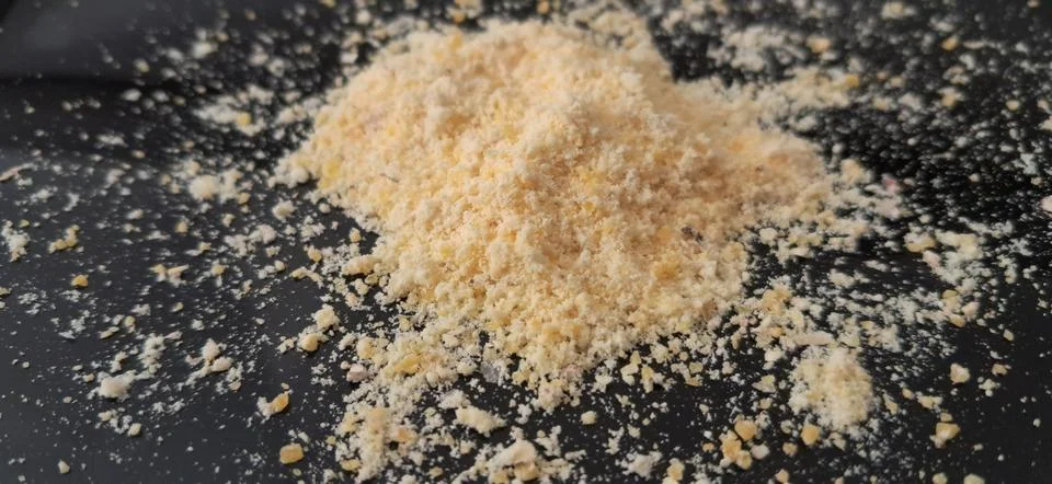 Small amount of corn flour Stock Photos