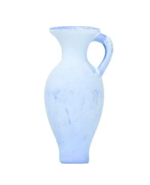 Small amphora isolated Stock Photos