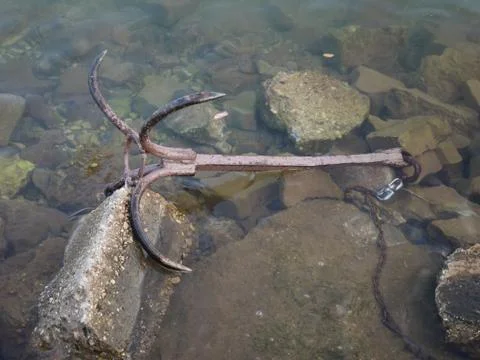Small anchor Stock Photos
