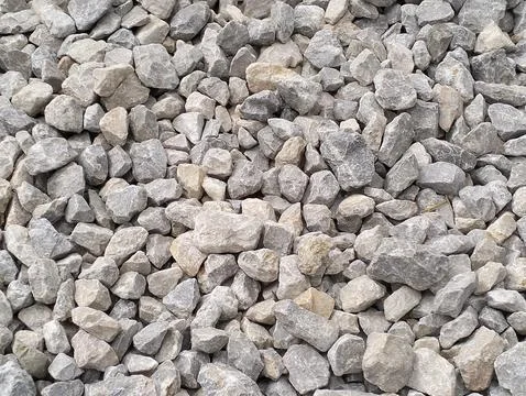 Small and clear pebbles Stock-Fotos