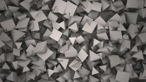 Small and dark white triangles pattern Stock Footage 167979065