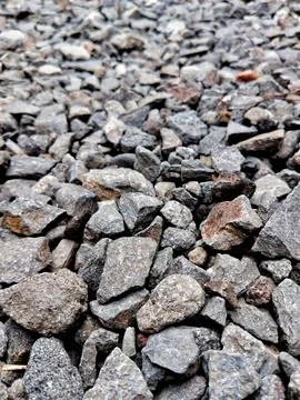 Small and large pebbles Stock Photos