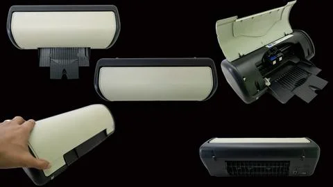 Small and simple printer for printing paper documents - Photos