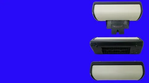 Small and simple printer for printing paper documents - Foto stock