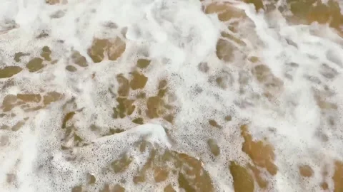 Small and soft wave Stock Footage 158688611