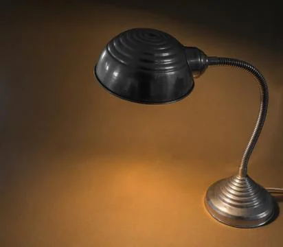Small antique lamp Stock Photos