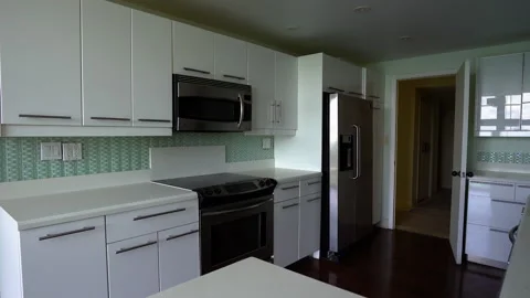 Small Apartment walk in Kitchen Video stock 149989595