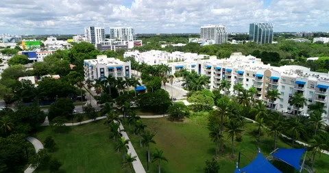 Small apartments in Miami Stock Footage 206264148