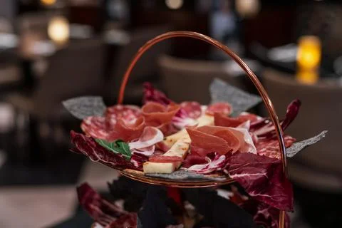 Small appetizers Stock Photos