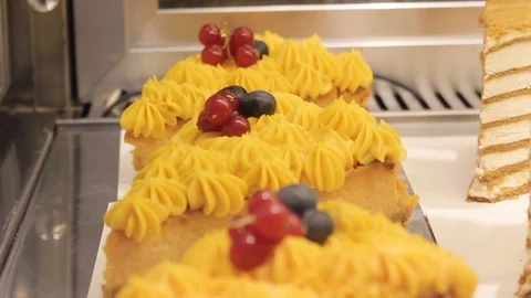 Small bakery house showcase Stock Footage 120670713