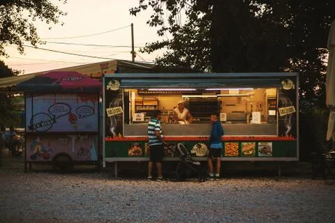 Small Bakery Shop 스톡 사진