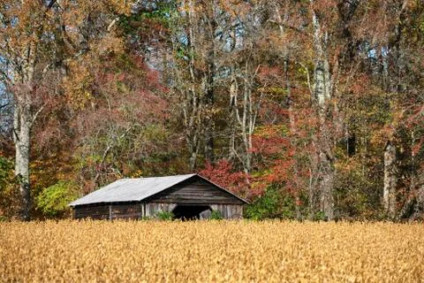 Small barn Stock Photos