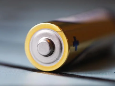 Small battery Foto stock