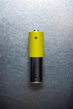 Small battery view Foto stock